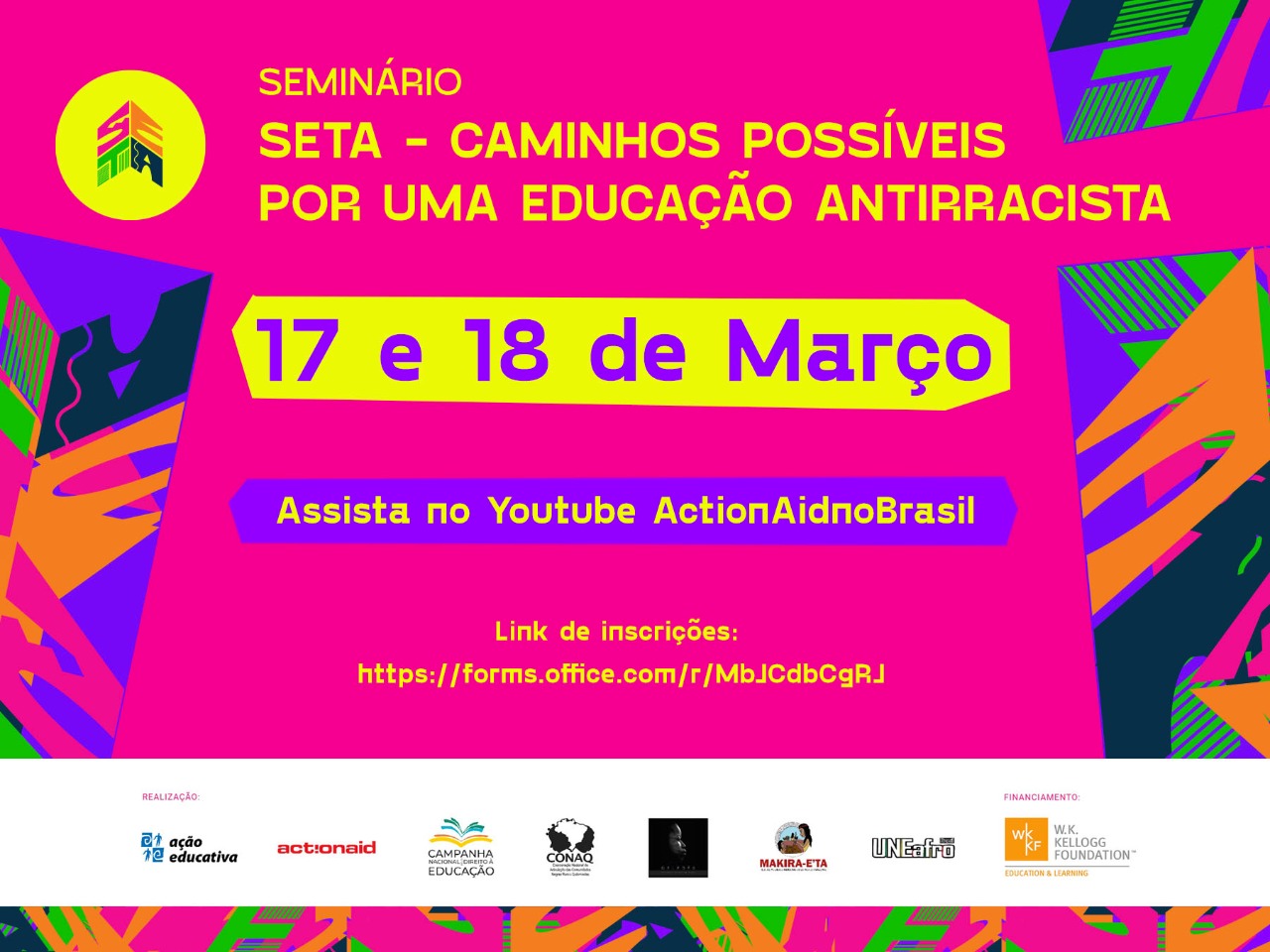 Seminário gratuito aborda importância da educação antirracista no Brasil