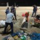 Materiais esportivos são encontrados enterrados na Praia do Flamengo