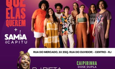 Samba Que Elas Querem se apresentam no 'Samba do Capitu'