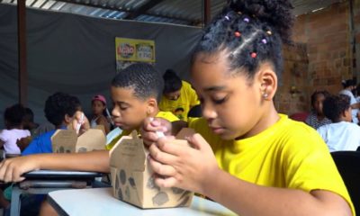Cozinha Solidária da Ação da Cidadania distribui refeições diárias para crianças de creches e espaços comunitários