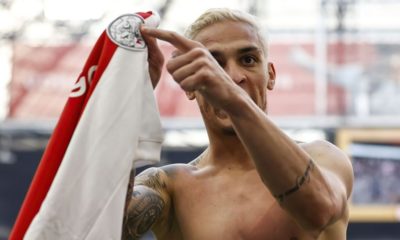 Antony volta a se destacar pelo Ajax