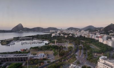 Vista aérea do Aterro do Flamengo