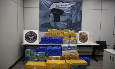 Homens são presos em flagrante transportando 600kg de maconha na Baixada Fluminense