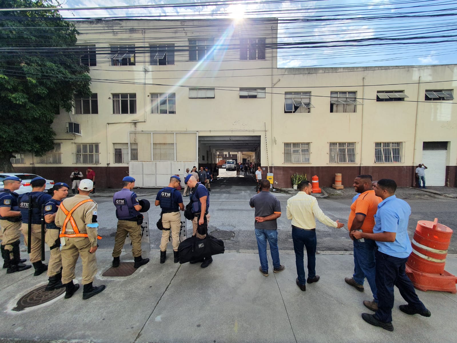 Garagem da Comlurb em São Cristóvão