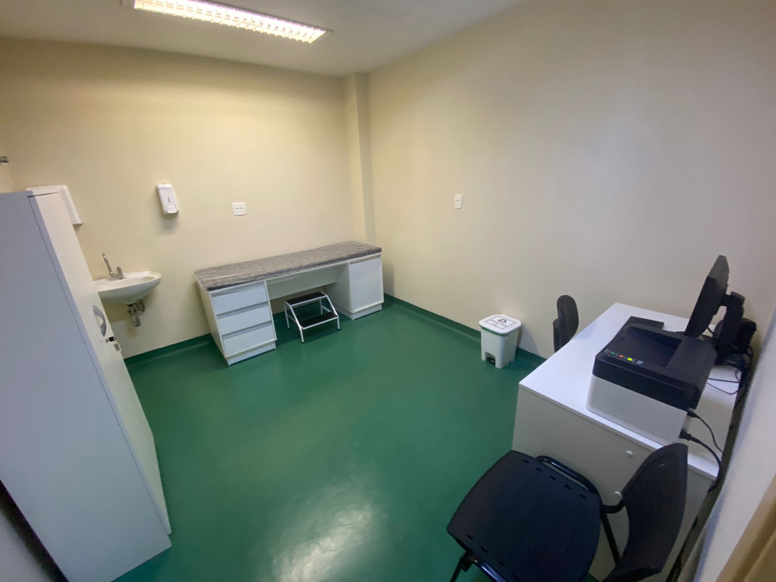 Centro de reabilitação para pacientes que apresentam sequelas pós-infecção pelo coronavírus (Foto: Tatiana Campbell / Super Rádio Tupi)