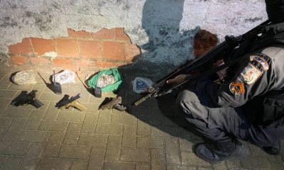 Apreensão feita durante tiroteio em São Gonaçalo