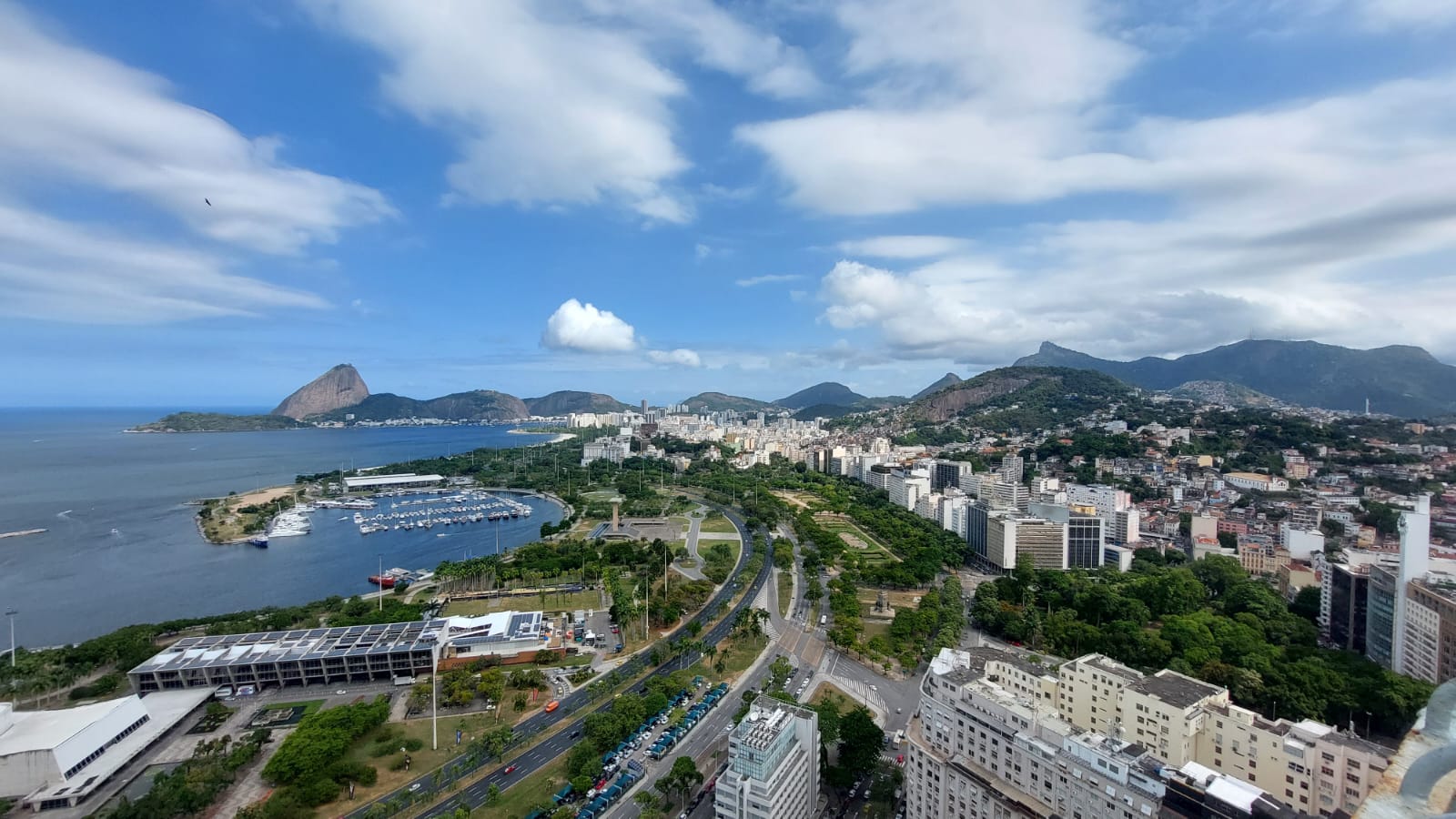 Aterro do Flamengo, na Zona Sul do Rio