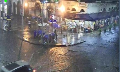 Chuva forte atinge a cidade do Rio