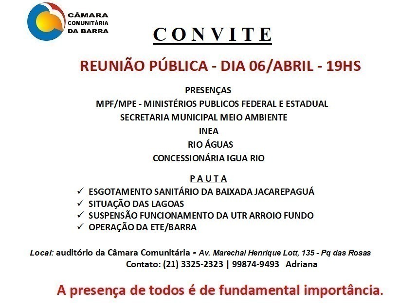 Câmara Comunitária da Barra da Tijuca