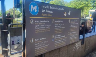 Estação Cinelândia do Metrorio