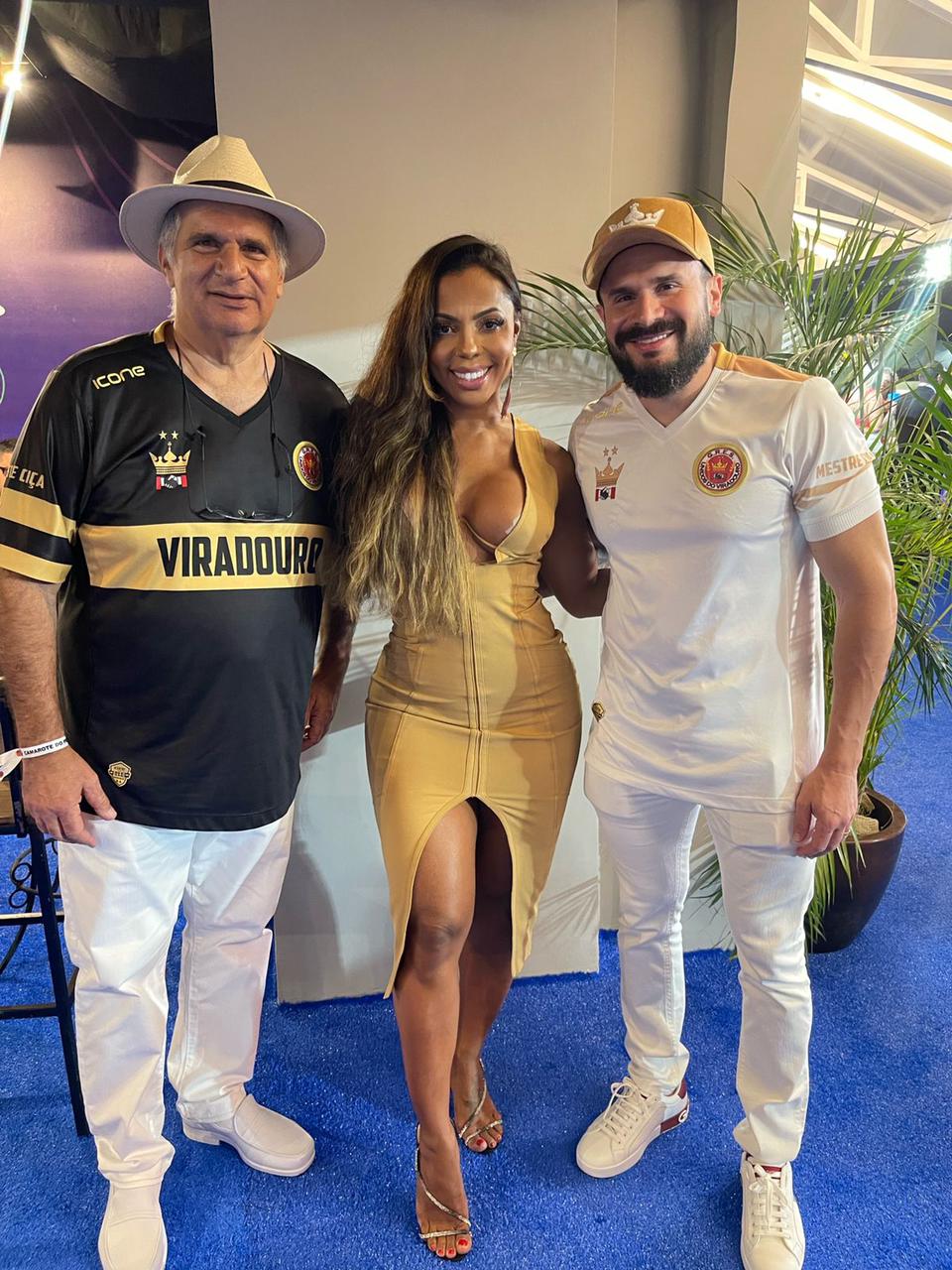 Mylla Ribeiro e Érika Januzzi se encontram em camarote de famosos: 'Ela é uma mulher maravilhosa'