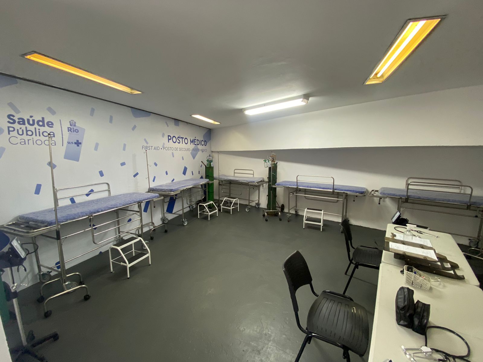 Posto médico da Marquês de Sapucaí