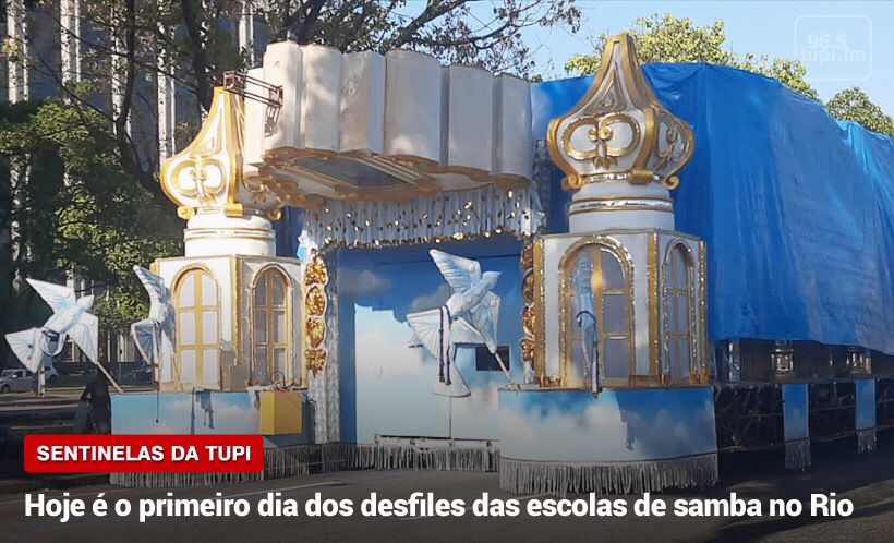 Começam hoje os desfiles do Carnaval 2022 na Sapucaí