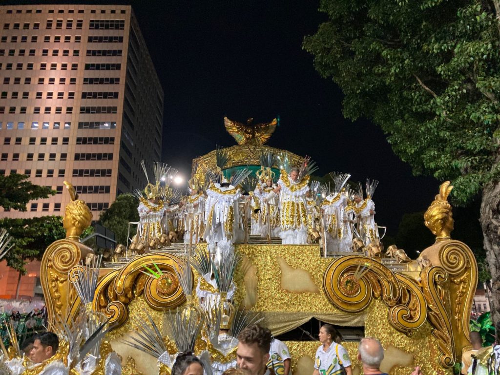 Concentração Imperatriz Leopoldinense. (Foto: Talita Giudice/Super Rádio Tupi)