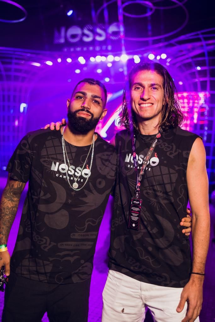 Gabigol e Filipe Luís