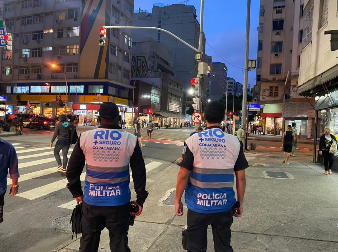 Programa Rio+Seguro Copacabana terá seu horário de patrulhamento estendido até às 2h da manhã