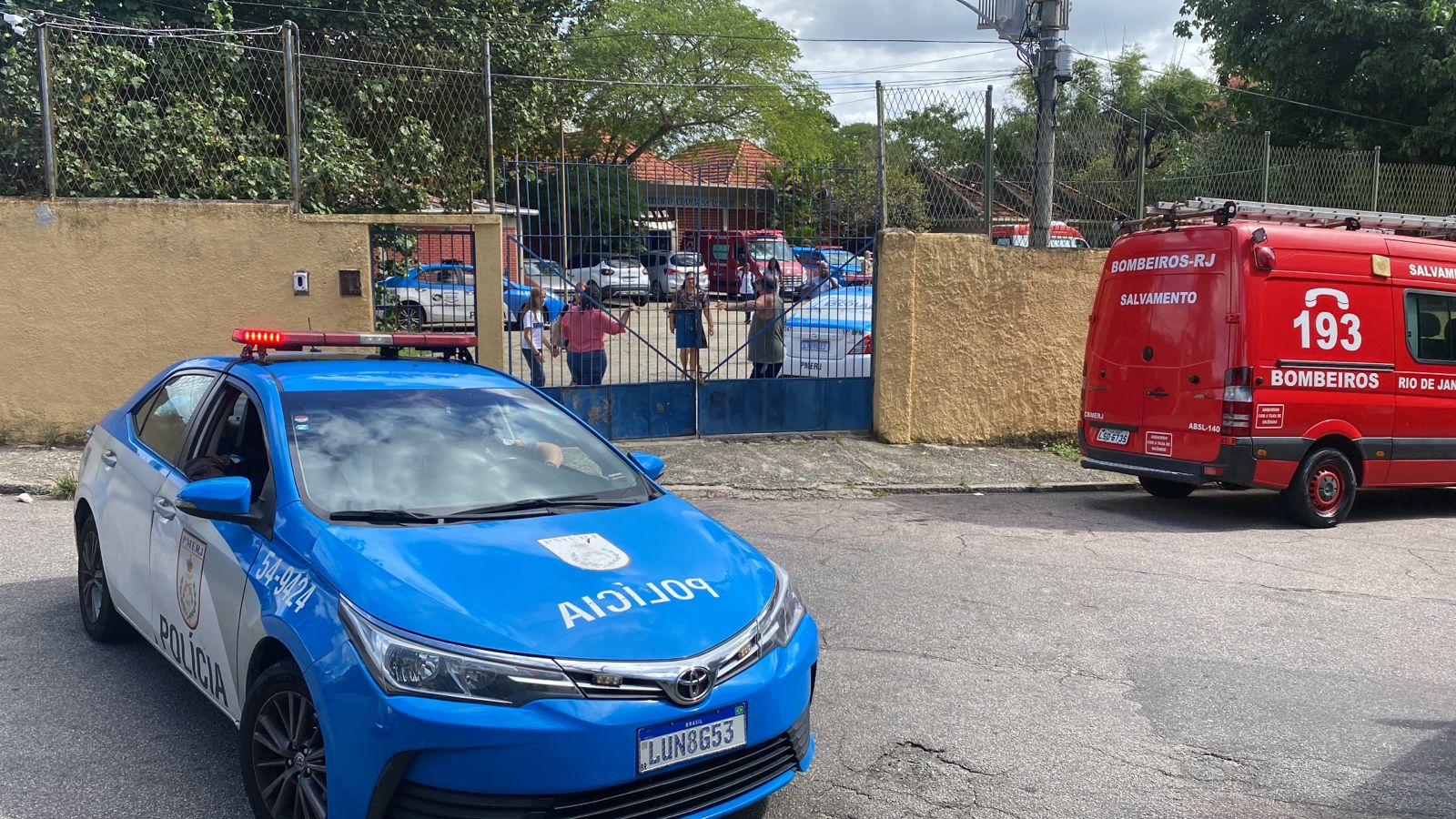 Escola Municipal Brigadeiro Eduardo Gomes, na Ilha do Governador