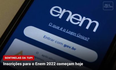 Estão abertas as inscrições para o Enem 2022 Sentinelas da Tupi Especial