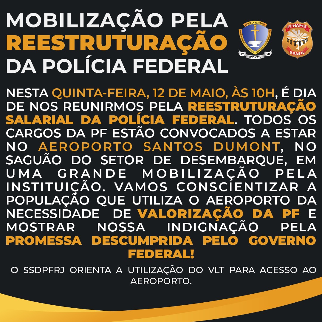 Manifestação Polícia Federal