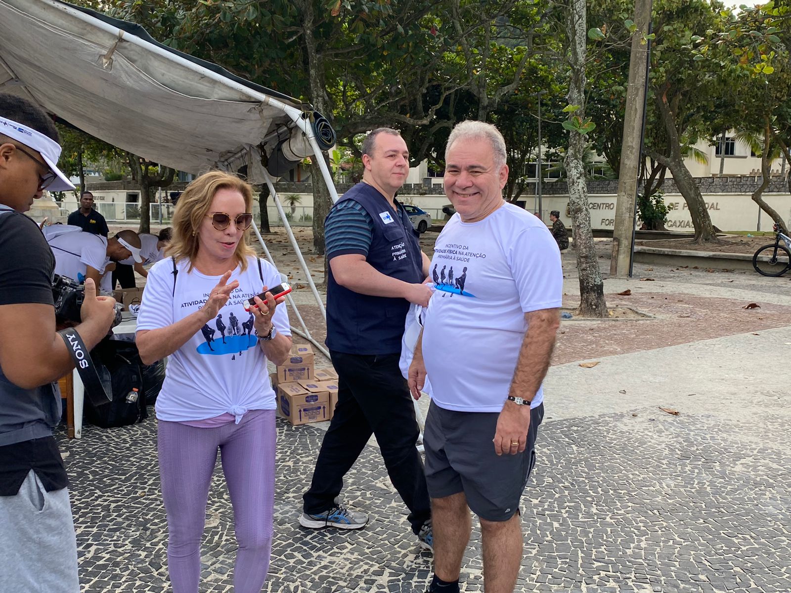 Marcelo Queiroga participa de ação no Rio para incentivo à atividade física