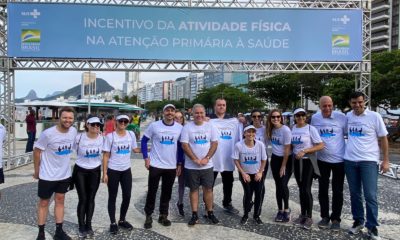 Marcelo Queiroga participa de ação no Rio para incentivo à atividade física