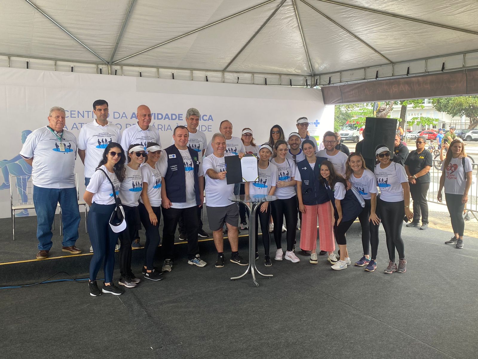 Marcelo Queiroga assina investimento para estimular prática de atividade física