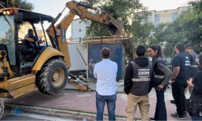 Secretaria de Ordem Pública realiza demolição de estruturas irregulares na Zona Oeste