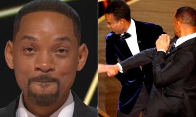Will Smith e Chris Rock no Oscar 2022