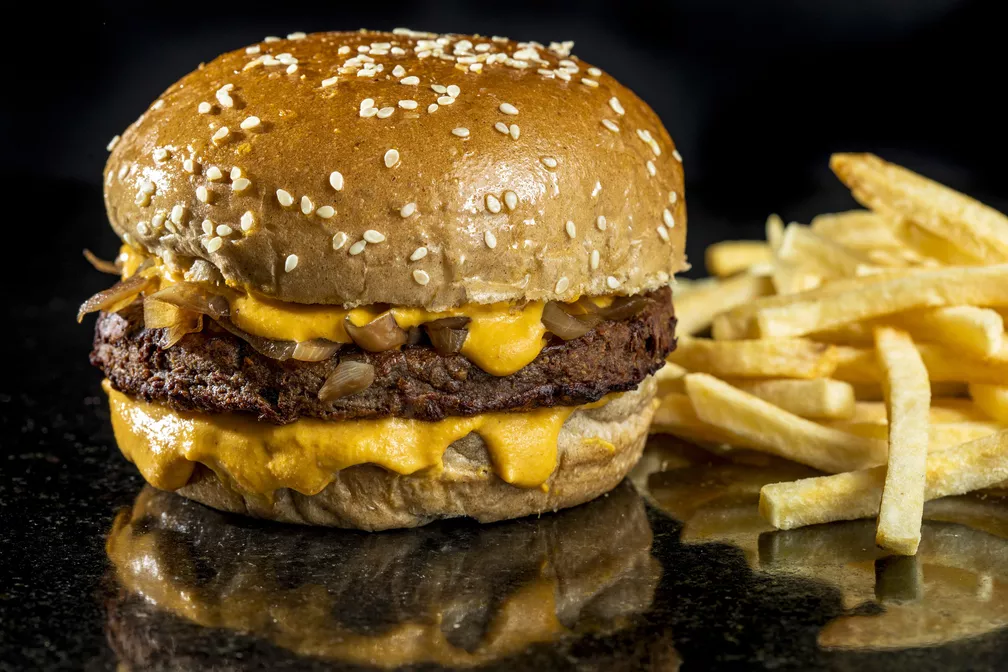 Hambúrguer de shiitake