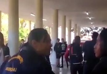 agressão escola em Valença