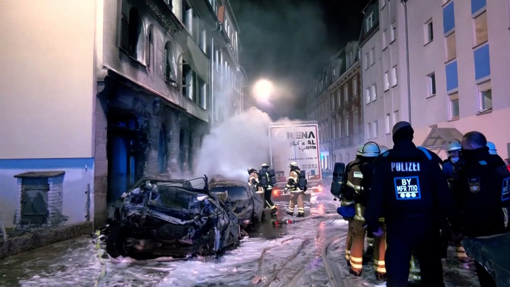 Motorista bebado de caminhão na alemanha