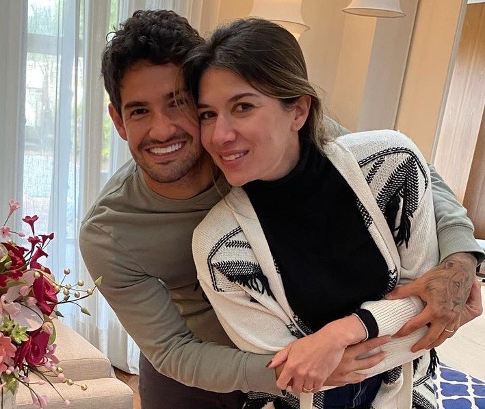 Alexandre Pato e Rebeca Abravanel