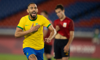 Matheus Cunha fez o primeiro gol brasileiro