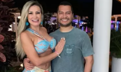 Andressa Urach e marido