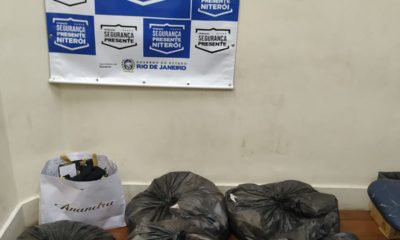 PRODUTOS APREENDIDOS PELA pOLÍCIA MILITAR DURANTE A PRISÃO DA QUADRILHA