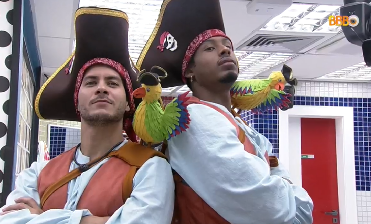 Arthur e PA foram os escolhidos para o "Monstro Pirata"