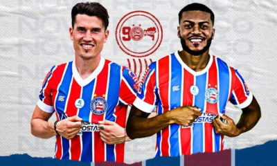 Bahia anuncia a chegada dos atacantes Marcelo Cirino e Isnaldo