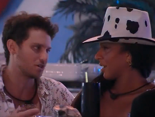 Lucas e Linn da Quebrada no BBB 22