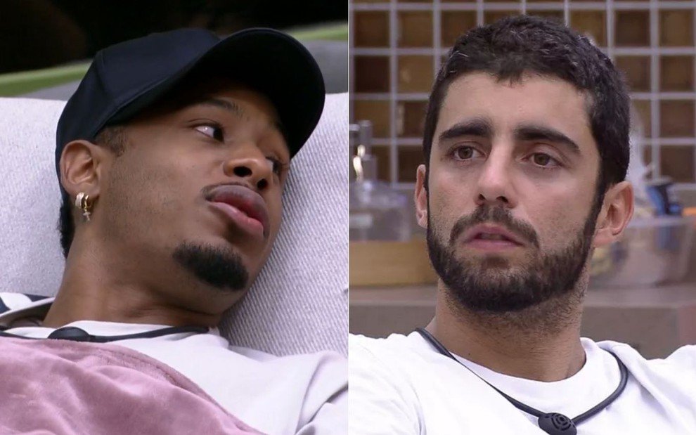 Paulo André e Pedro Scooby no BBb 22