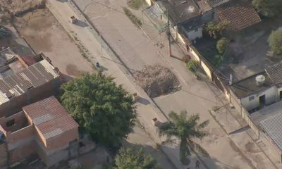 Barricadas no bairro Bom Jesus, em Belford Roxo