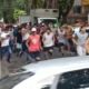 Briga entre torcedores do Flamengo e Fluminense na Praça São Salvador, na Zona Sul do Rio