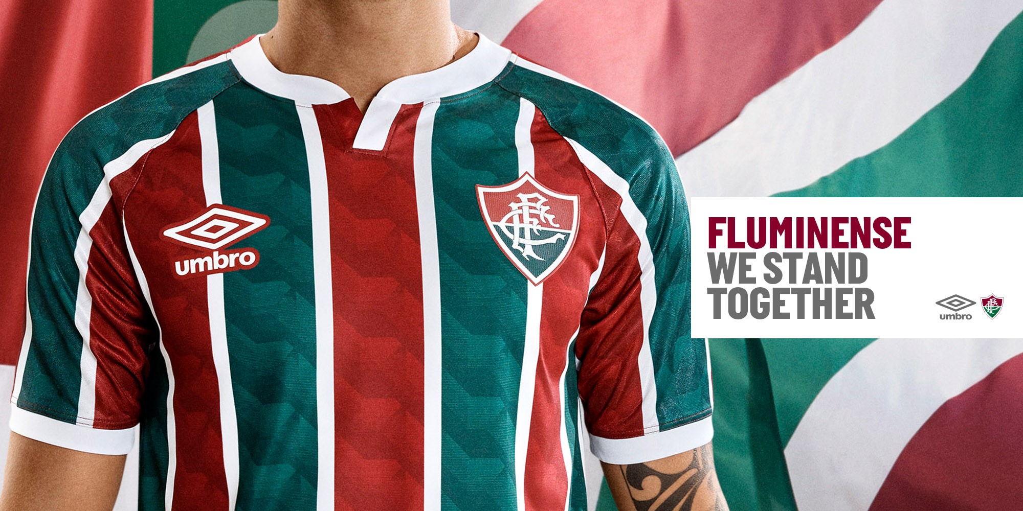 Da Umbro: Fluminense lembra conquista do Mundial de 1952 em novo uniforme