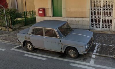 Carro fica estacionado no mesmo local por mais de 4 décadas na Itália