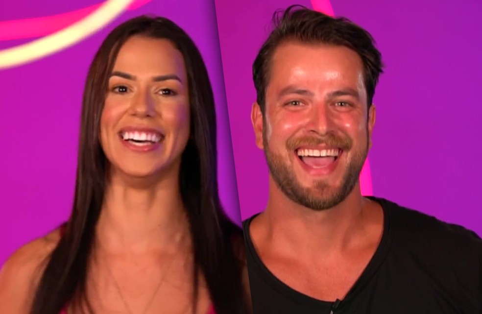 Gustavo e Larissa casa de vidro