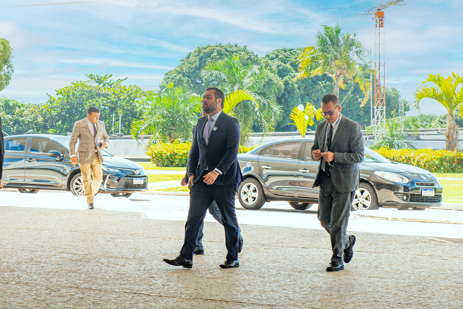 Imagens do governador Cláudio Castro em Brasília