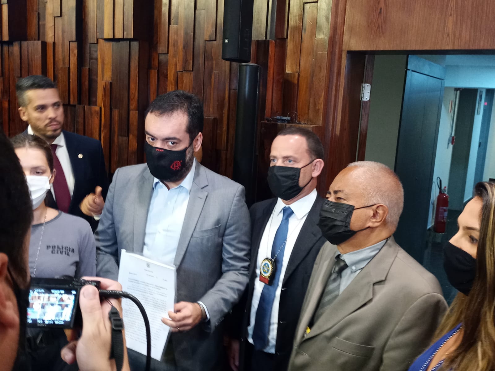 Cláudio Castro e Alan Turnowski