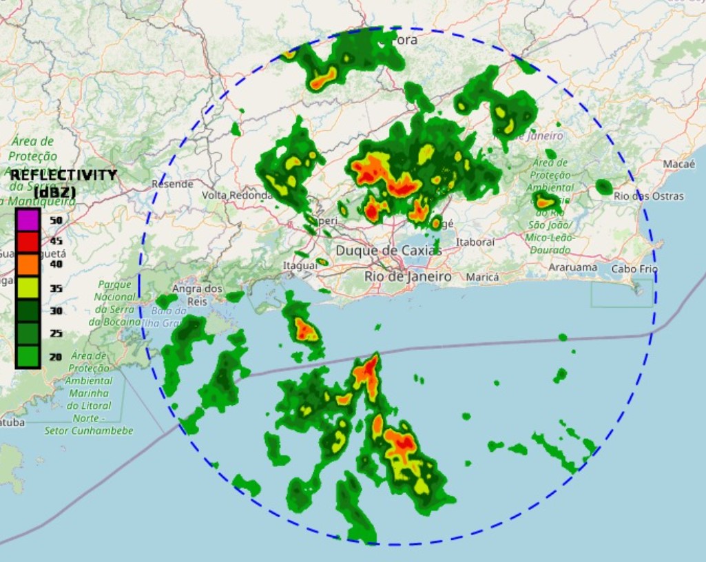 Chuva nesta quarta-feira (4) no Rio de Janeiro