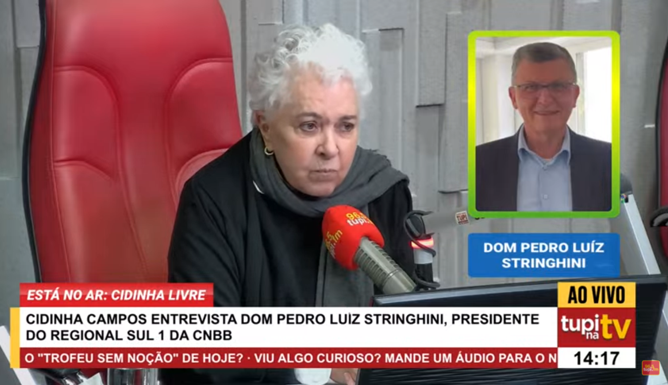Cidinha entrevista bispo Dom Pedro Luiz