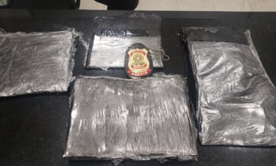 2kg de cocaína apreendidos no Aerporto Internacional do Galeão