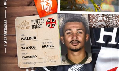 A pedido do técnico Lisca, Vasco anuncia a contratação por empréstimo do zagueiro Walber, que estava no Cuiabá